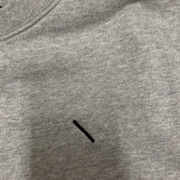 Saturdays Bowery Slash Embroidered Crew Midnight - Picture 2 of 4